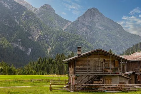 Dolomite s panorama Stock Photos