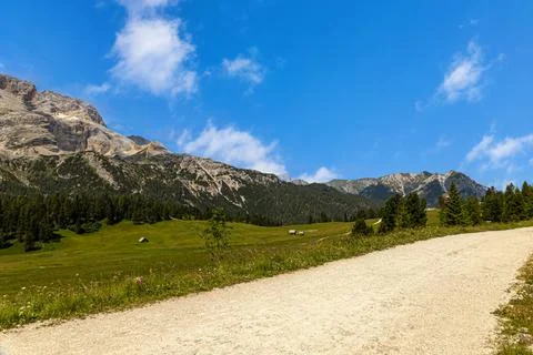 Dolomite s panorama Stock Photos