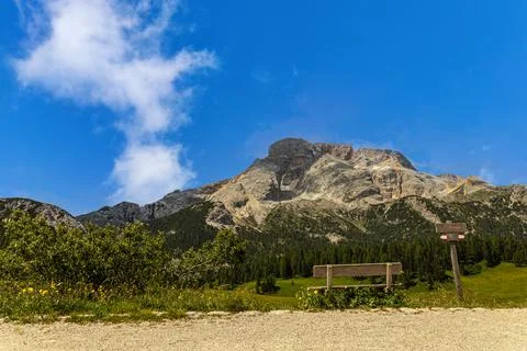Dolomite s panorama Stock Photos