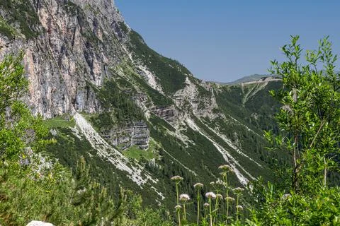 Dolomite s panorama Stock Photos