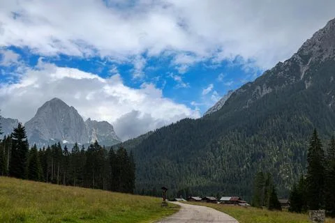 Dolomite s panorama Stock Photos