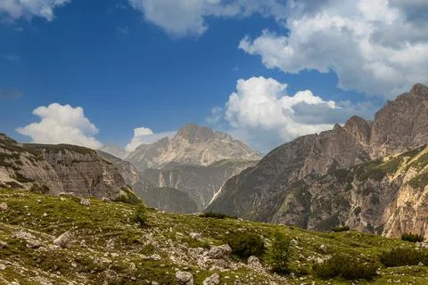 Dolomite s panorama Foto stock
