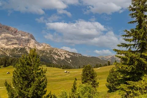 Dolomite s panorama Stock Photos