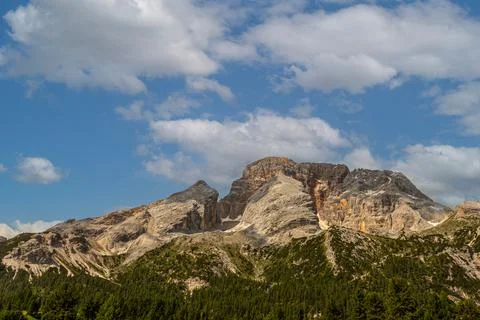 Dolomite s panorama Stock-Fotos