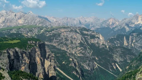 Dolomites 85mm time lapse Stock Footage 91743324