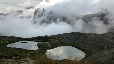 The Dolomites are a mountain range in northeastern Italy. They are part of the A Stock Footage 290304032