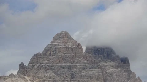 Dolomites Cima Grande Stock Footage 146372197