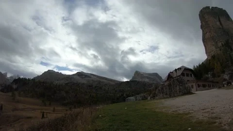 Dolomites Cinque torri timelapse 10 Stock Footage 166276246