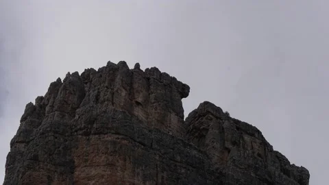 Dolomites Cinque torri timelapse 4 Stock Footage 166274799