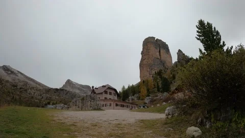 Dolomites Cinque Torri timelapse 9 Stock Footage 166275299