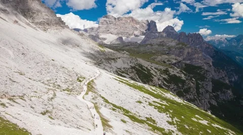 The Dolomites, Italy Stock Footage 66863366