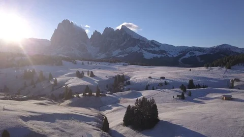 Dolomites Italy Stock Footage 127881489