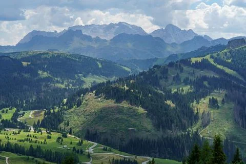 The dolomites in italy Fotos Stock