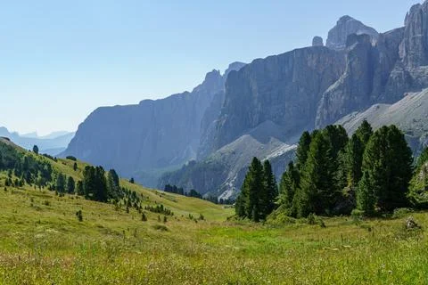 The dolomites in italy 스톡 사진