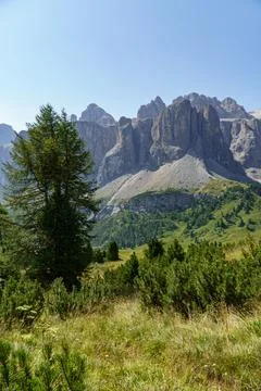 The dolomites in italy Fotos Stock