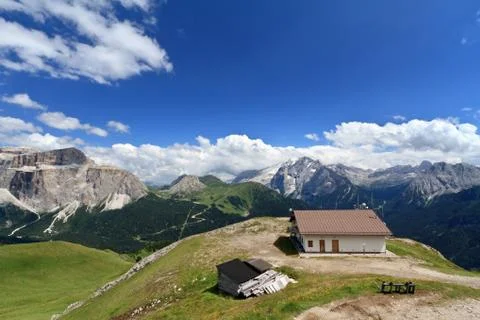 Dolomites landscape Stock Photos