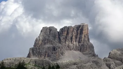 Dolomites Monte Averau Stock Footage 146375954