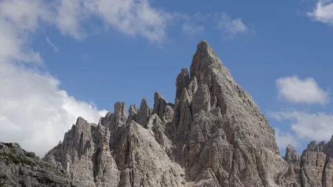Dolomites Monte Paterno timelapse 2 Stock Footage 166282944