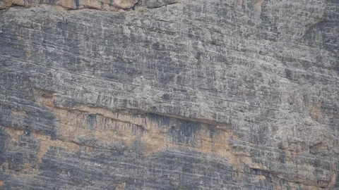 Dolomites mountain rock patterns and surface, Italy Stock Footage 116428307