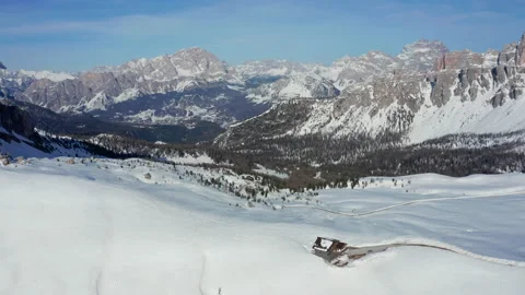 Dolomites mountains Video stock 169744965