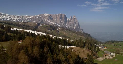 The Dolomites mountains, named Sciliar Stock Footage 130070542