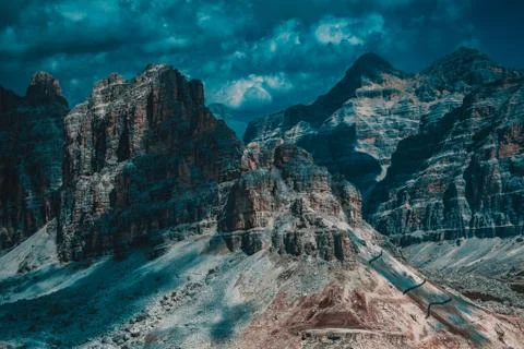 Dolomites mountains 写真素材