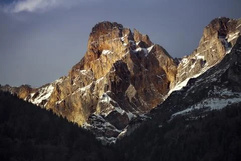 Dolomites mountains texture Stock Photos