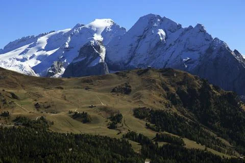Dolomites Panorama Stock Photos