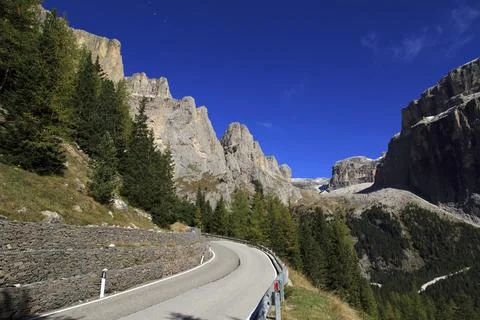 Dolomites Panorama Stock Photos
