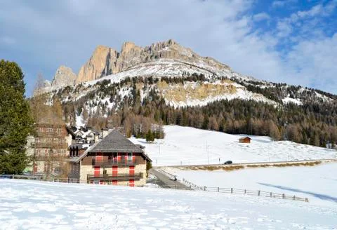 Dolomites peak Stock Photos