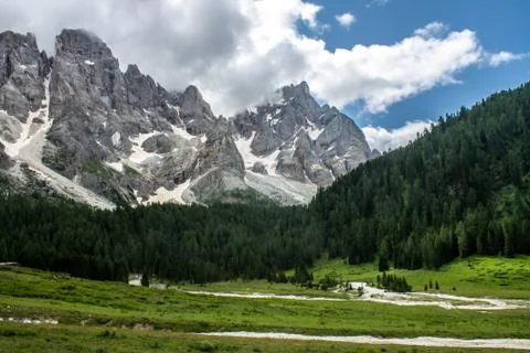 Dolomites Foto stock