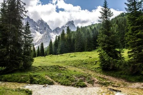 Dolomites Foto stock