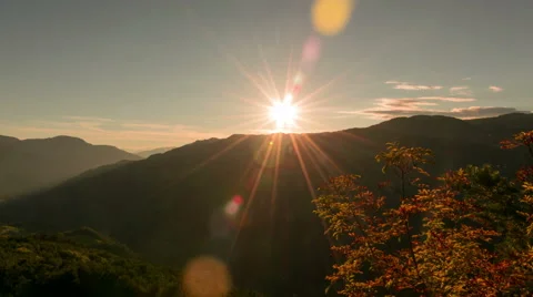 Dolomites sunset Stock Footage 42110451