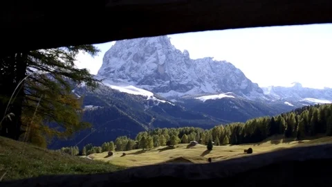 Dolomites at sunshine Stock Footage 102343878