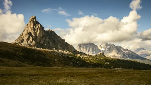 Dolomites time lapse Stock Footage 81219729