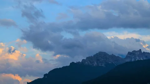 Dolomites - Timelapse - 4K Stock Footage 205520341