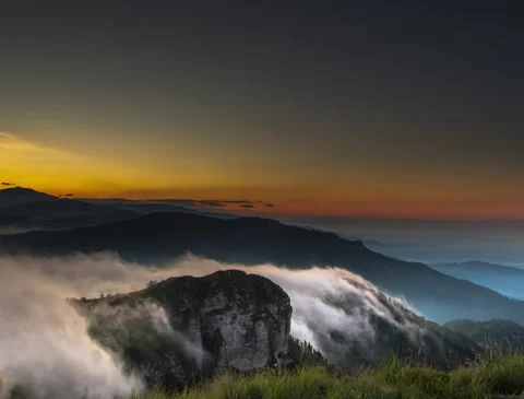 Dolomites Timelapse Stock Footage 131089663