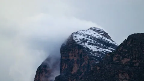 Dolomites - Tofane - Timelapse - 4K Stock Footage 205516819