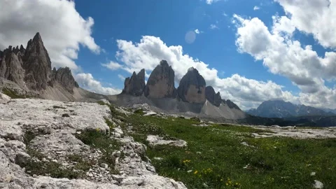 Dolomites Tre cime timelapse 11 Stock Footage 166291826