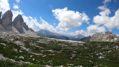 Dolomites Tre cime timelapse 12 Stock Footage 166291830