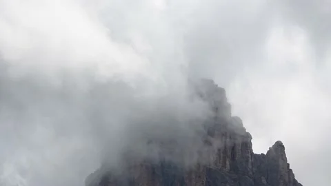Dolomites Tre Cime timelapse 15 Stock Footage 166291809