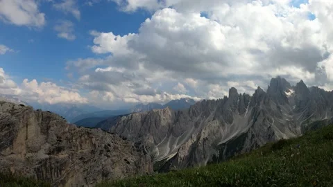Dolomites Tre cime timelapse 5 Stock Footage 166288912
