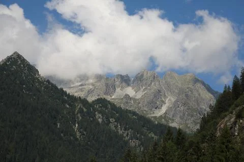 Dolomitic ridge Stock Photos