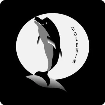 DOLPHIN 3 Stock Illustration