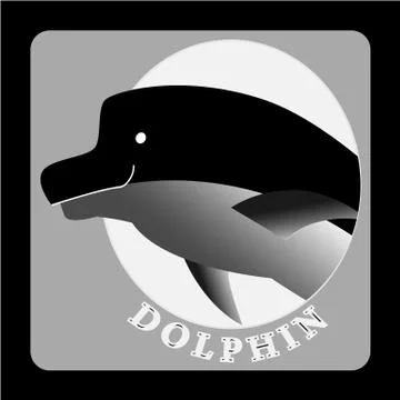 DOLPHIN 4 Stock Illustration