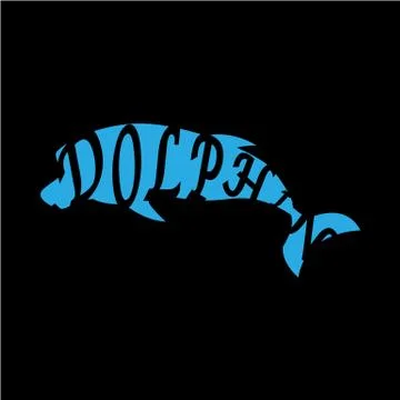 DOLPHIN 5 Stock Illustration