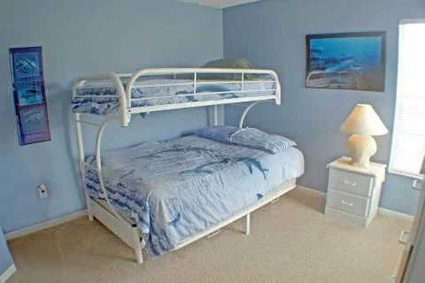 Dolphin Bedroom Stock Photos
