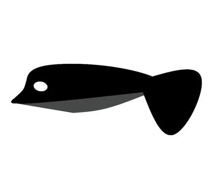 Dolphin fish vector art Stock Illustration