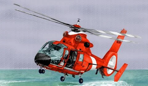 DOLPHIN HELO Stock Illustration