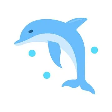 Dolphin Icon Image. Stock-Illustration